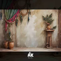 Elegant Potted Wall