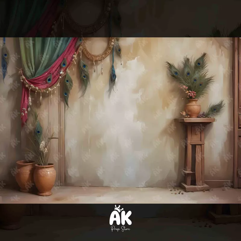 Elegant Potted Wall