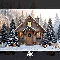 Frosty Cabin