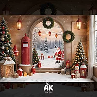 Joyful Santa View