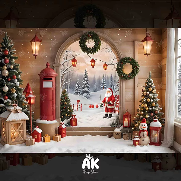 Joyful Santa View