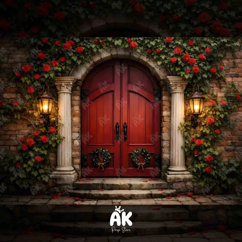 Royal Red Doorway