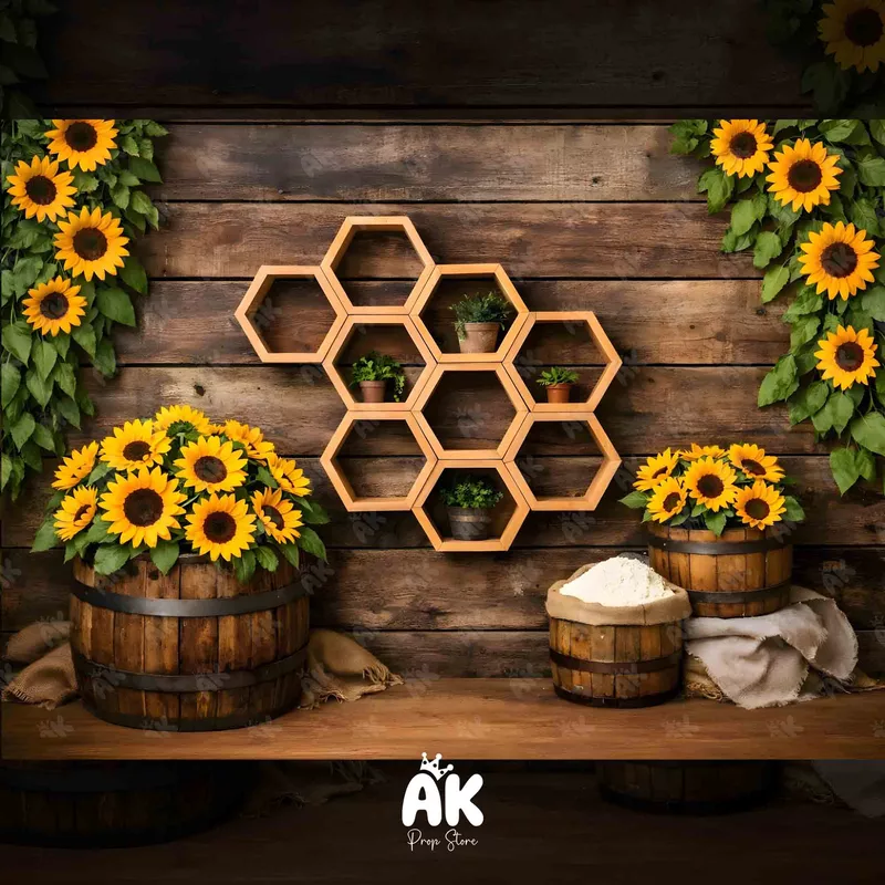 Rustic Sunflower Farm