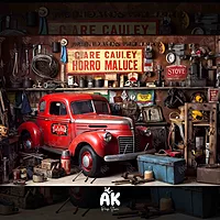 Vintage Car Garage