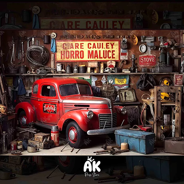 Vintage Car Garage