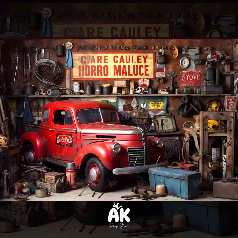 Vintage Car Garage