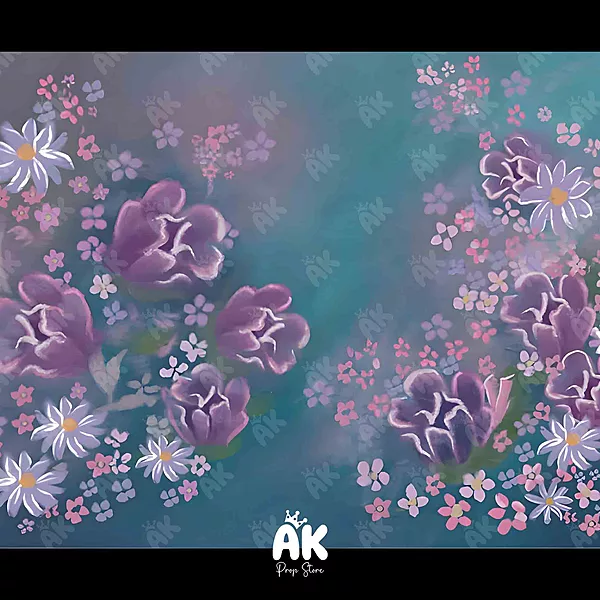 Floral 004 - 4x5 Feet