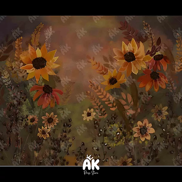 Floral 005 - 4x5 Feet