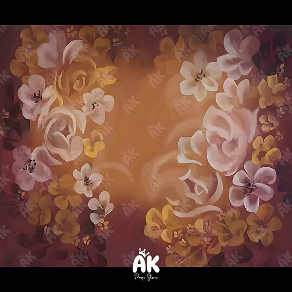 Floral 008 - 4x5 Feet