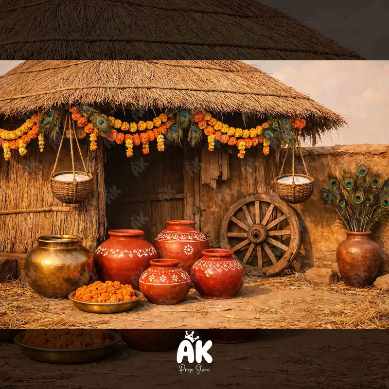 Rustic Pongal Hut