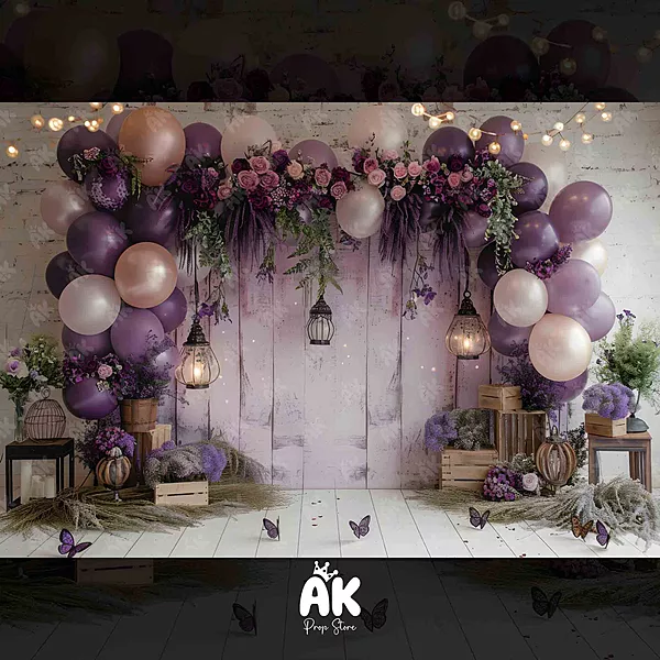 Lilac Balloons