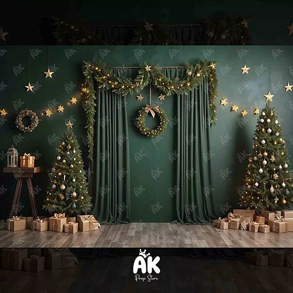 Green Christmas Indoor