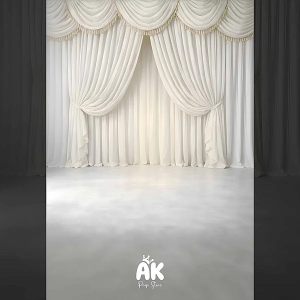 Royal White Drapes
