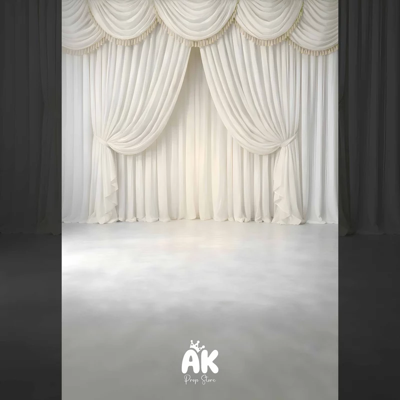 Royal White Drapes