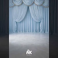 Royal Blue Drapes