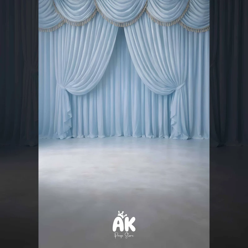 Royal Blue Drapes
