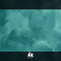 Abstract Teal Plaster Texture