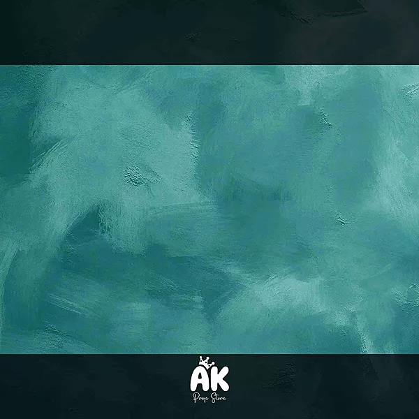 Abstract Teal Plaster Texture