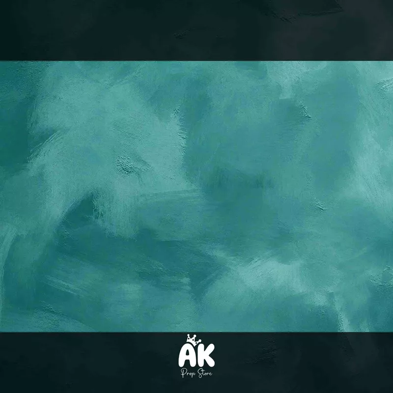 Abstract Teal Plaster Texture