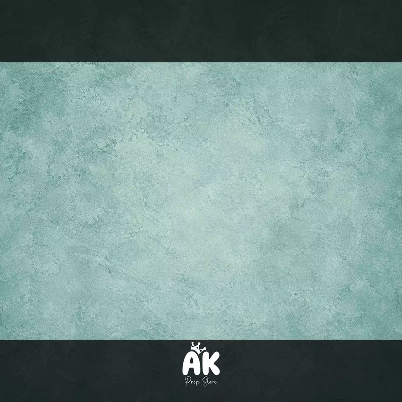 Soft Teal Mottled Plaster Texture