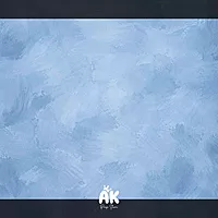 Cool Blue Painterly Plaster Texture - 4x5 Feet