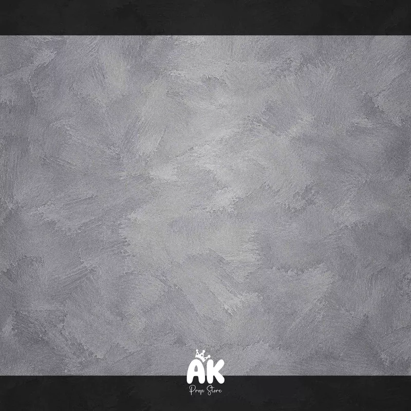 Painterly Grey Concrete Texture - 4x5 Feet