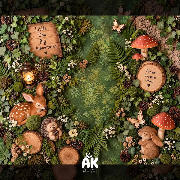 Little One’s Woodland Adventure - 4x5 Feet