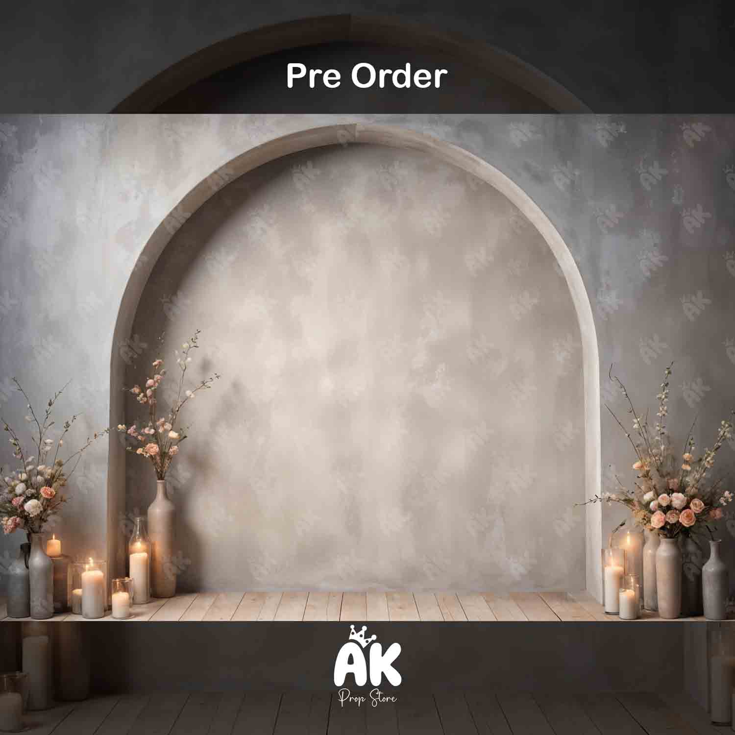 Rustic Arch Wall (PRE-ORDER)