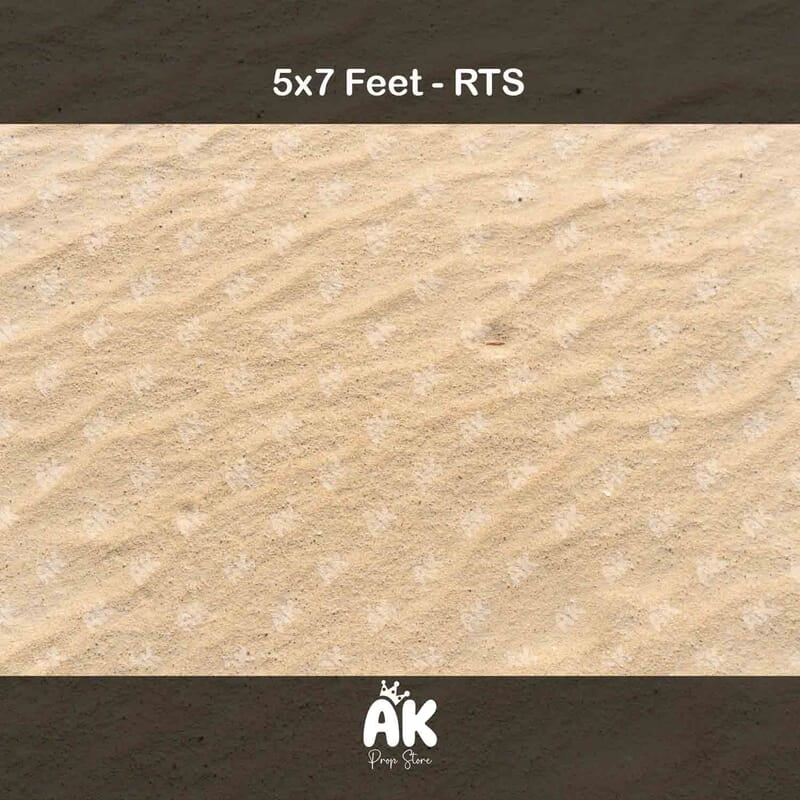 Beach Sand - 5x7 Feet