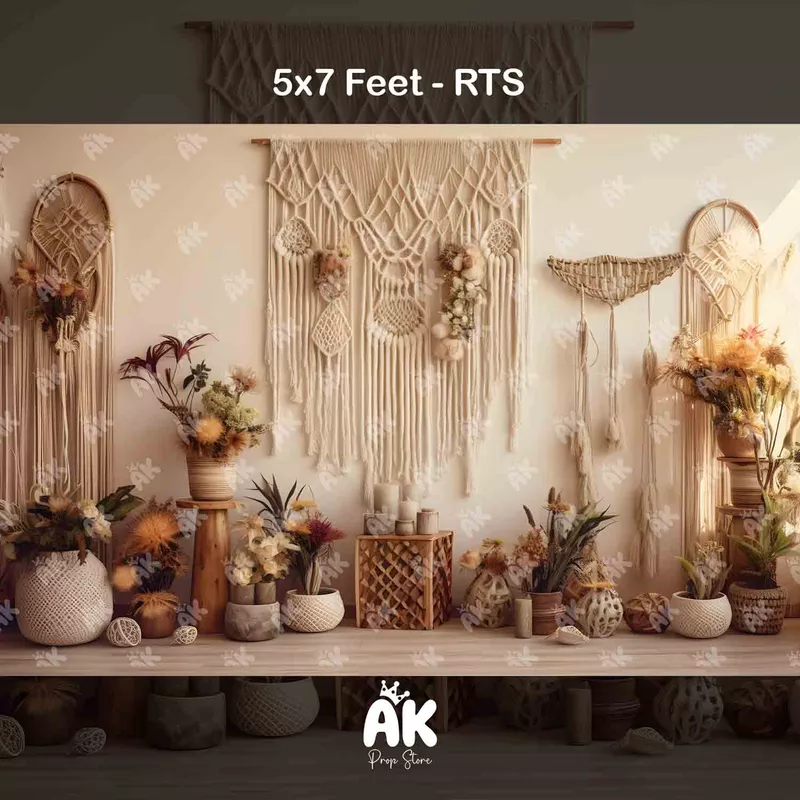 Boho Corner - 5x7 Feet