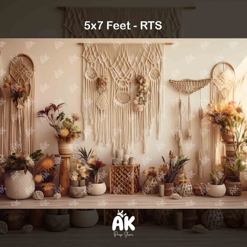 Boho Corner - 5x7 Feet