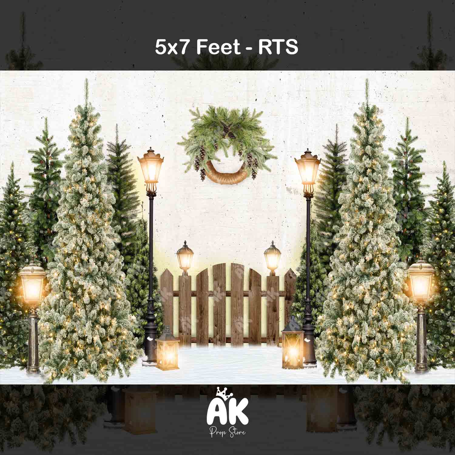 Christmas Tree Farm - 5x7 Feet