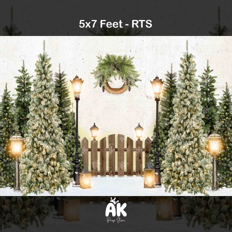 Christmas Tree Farm - 5x7 Feet