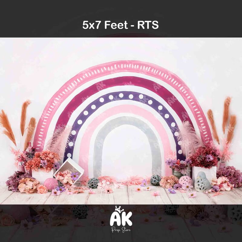 Dreamy Rainbow - 5x7 Feet