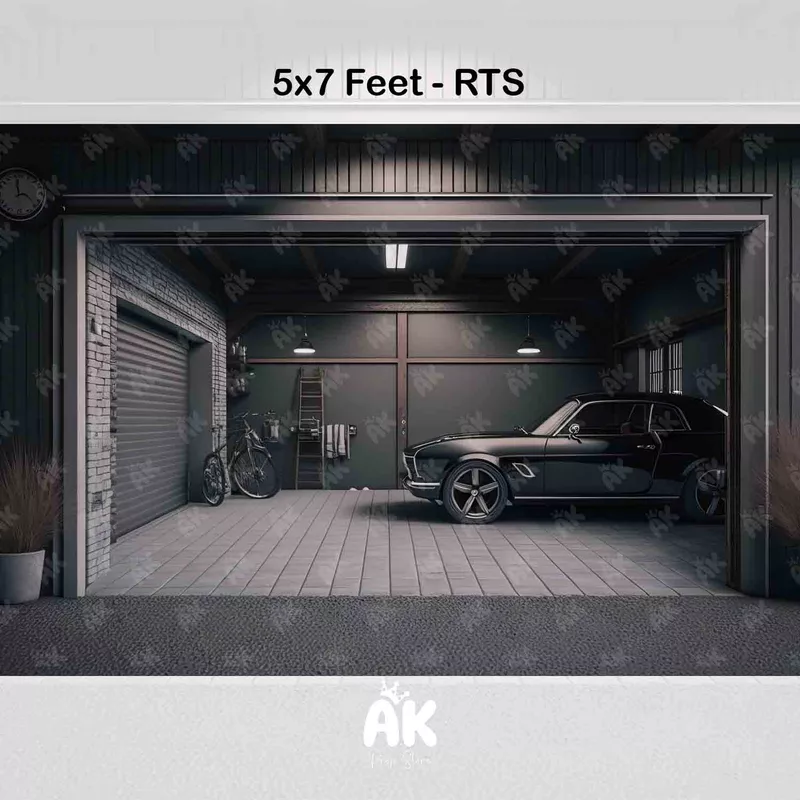 Modern Garage - 5x7 Feet