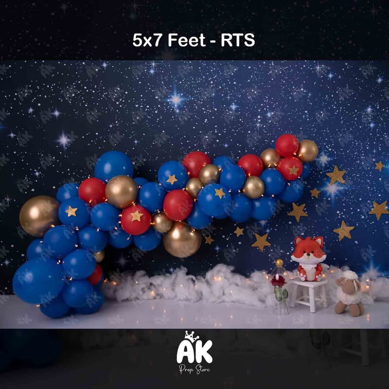 Star Night Party - 5x7 Feet