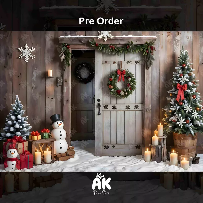 Snowman Barn Door (PRE-ORDER)