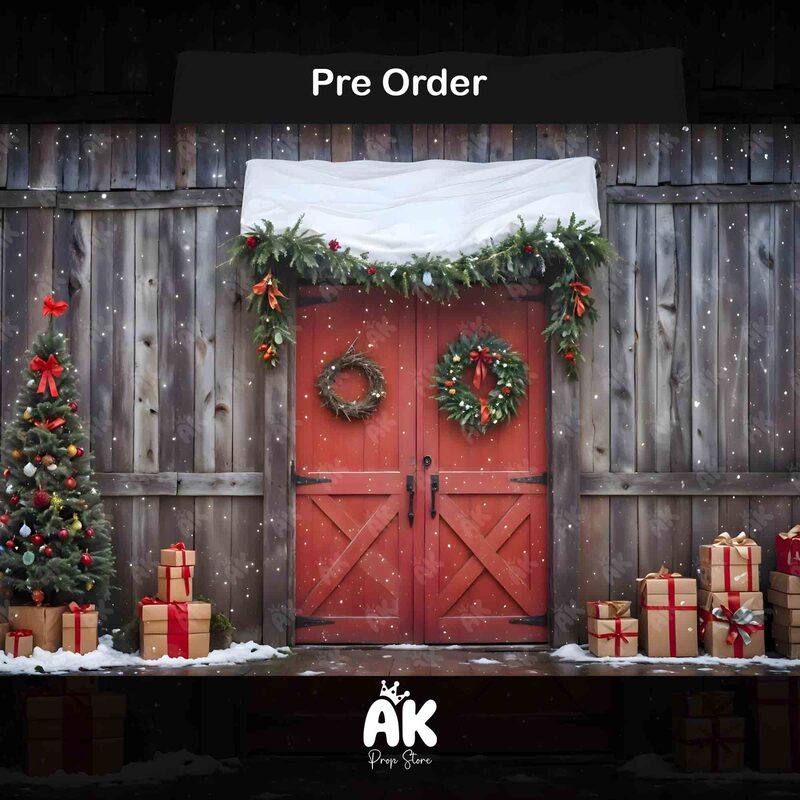 Red Christmas Barn (PRE-ORDER)