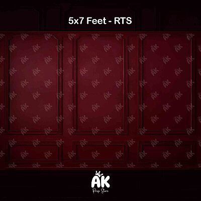 Red Wall 5x7 Feet Red Wall 5x7 Feet