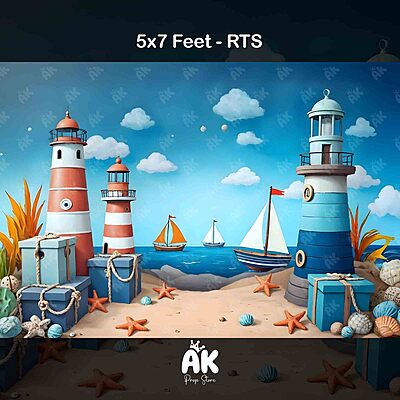 Captain Coast 5x7 Feet