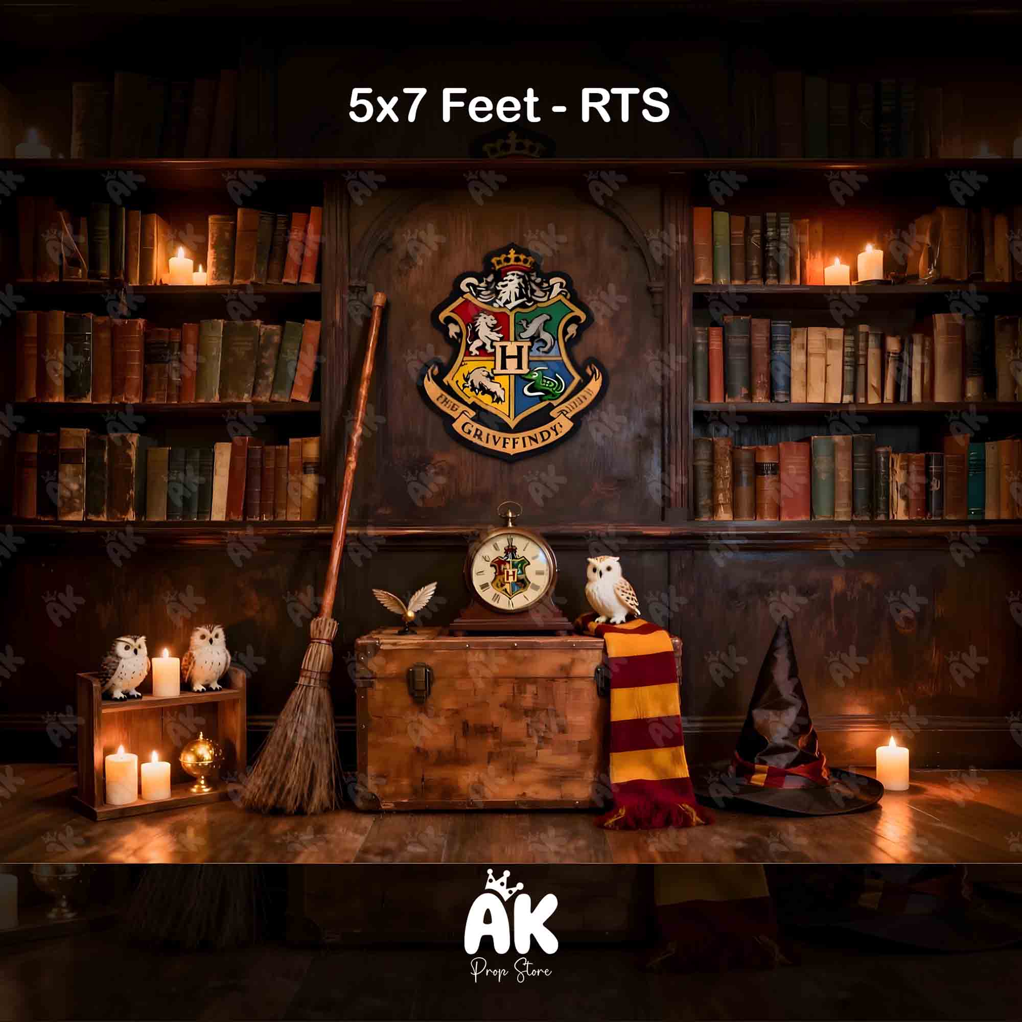 Magic Library 5x7 Feet
