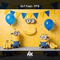 Minion Fun -  5x7 Feet