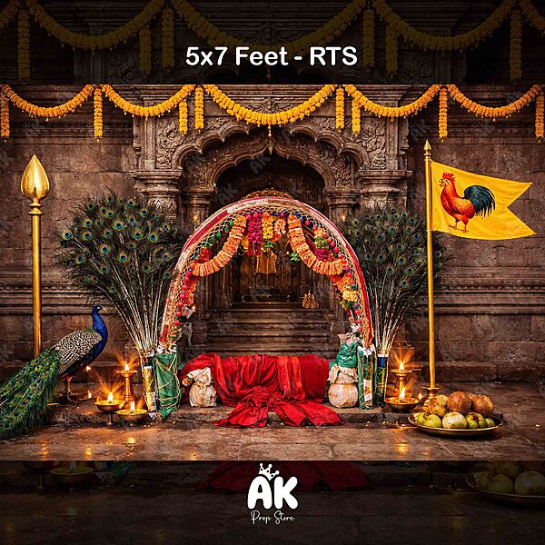 Temple Festival Royale -  5x7 Feet