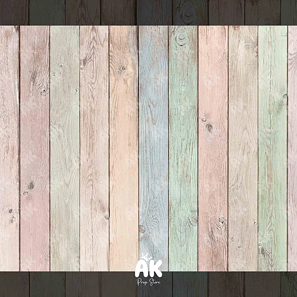 Colorful Wood Plank
