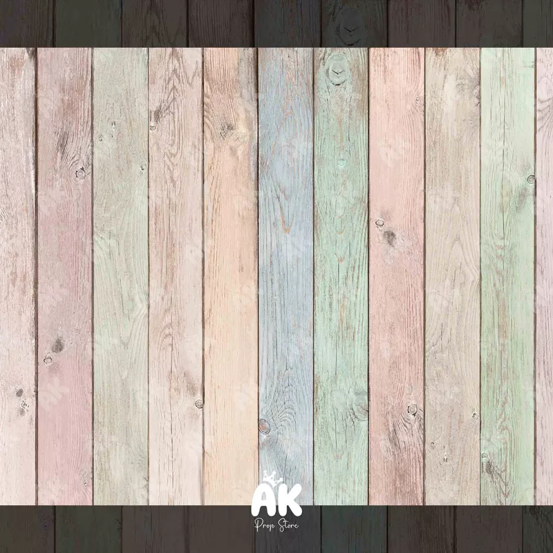 Colorful Wood Plank