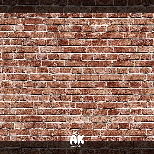 Red Brick Wall - 4x5 Feet
