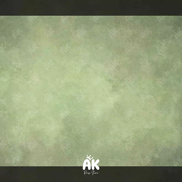 Retro Green Textured - 4x5 Feet