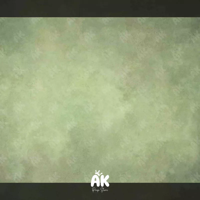 Retro Green Textured - 4x5 Feet
