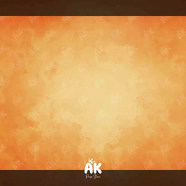 Smoky Orange Textured - 4x5 Feet
