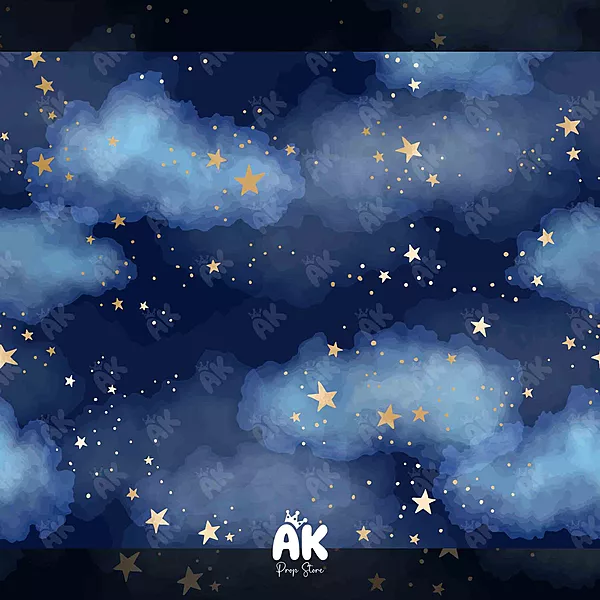 Starry Night Sky - 4x5 Feet